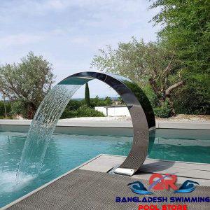 Swimming Pool Stainless Steel Waterfall