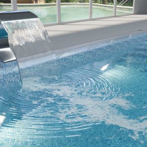 Swimming Pool Stainless Steel Waterfall