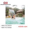 Rectangular Waterfall Pool & Stainless Steel Waterfall Fountains In Bangladesh