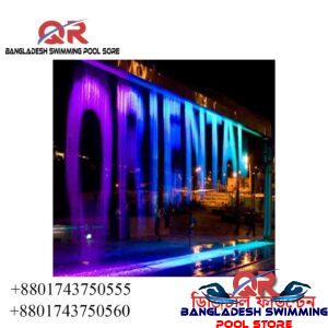 Modern Design Digital Water Curtain Indoor Artificial Waterfall Fountain
