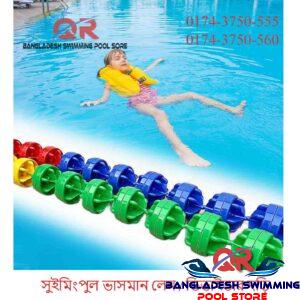 Swimming Pool Floating Lane Divider Ropes / Rope Liner