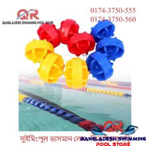Swimming Pool Floating Lane Divider Ropes / Rope Liner