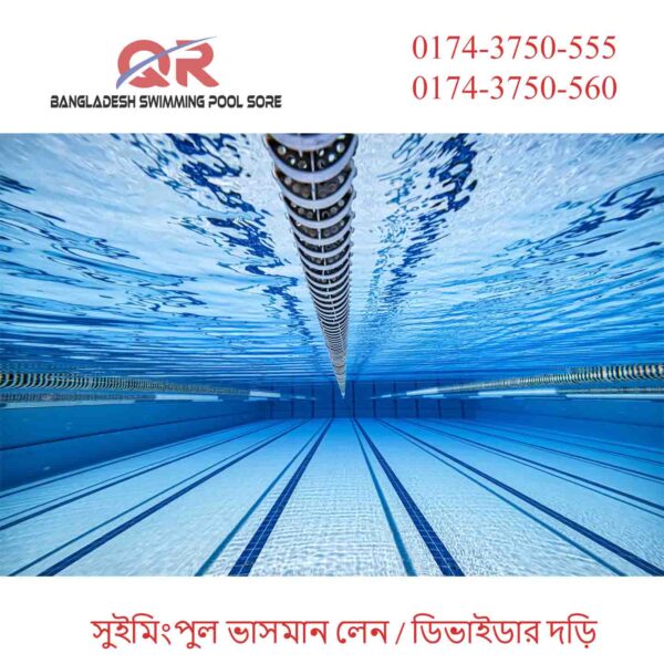 Swimming Pool Floating Lane Divider Ropes / Rope Liner