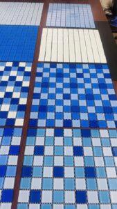 Swimming pool tiles