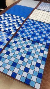 Swimming pool tiles