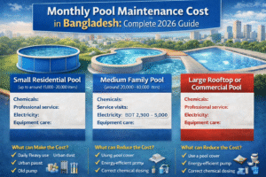 Monthly Pool Maintenance Cost in Bangladesh – A Practical Guide for Pool Owners