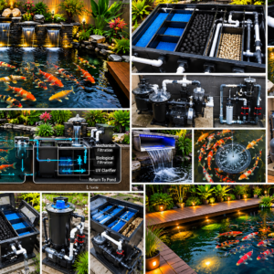 Koi Pond Filtration Products