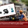 Water Fountain Pump