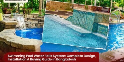 Swimming Pool Water Falls System