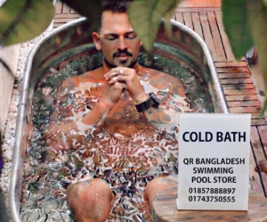 Cold Bath in Bangladesh