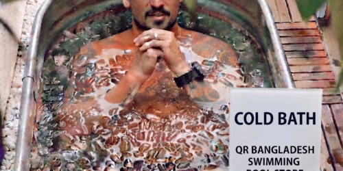 Cold Bath in Bangladesh