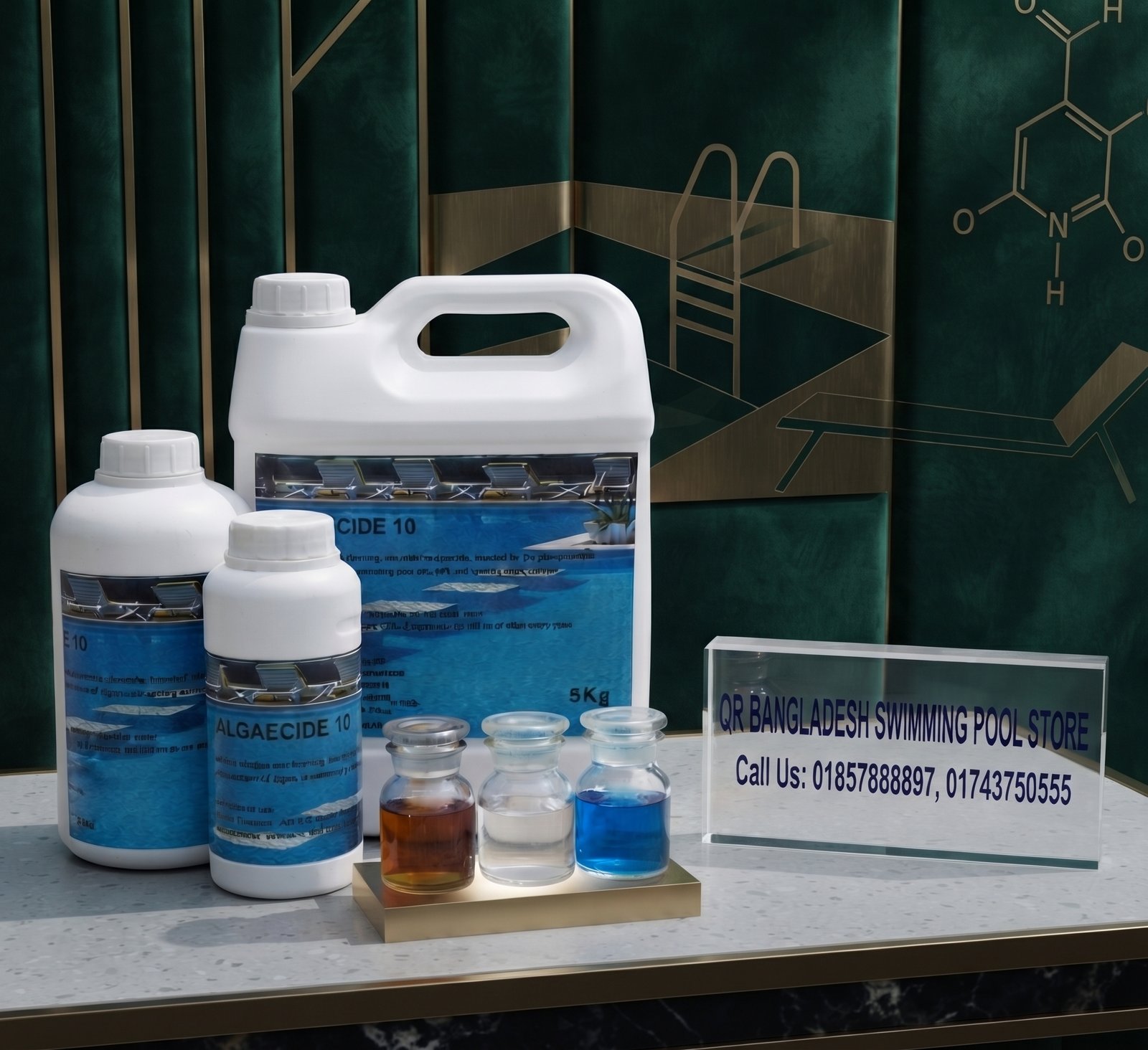 Swimming Pool Algaecide Price in BD – 1 Liter Swimming Pool Algaecide Price in BD – 1 Liter