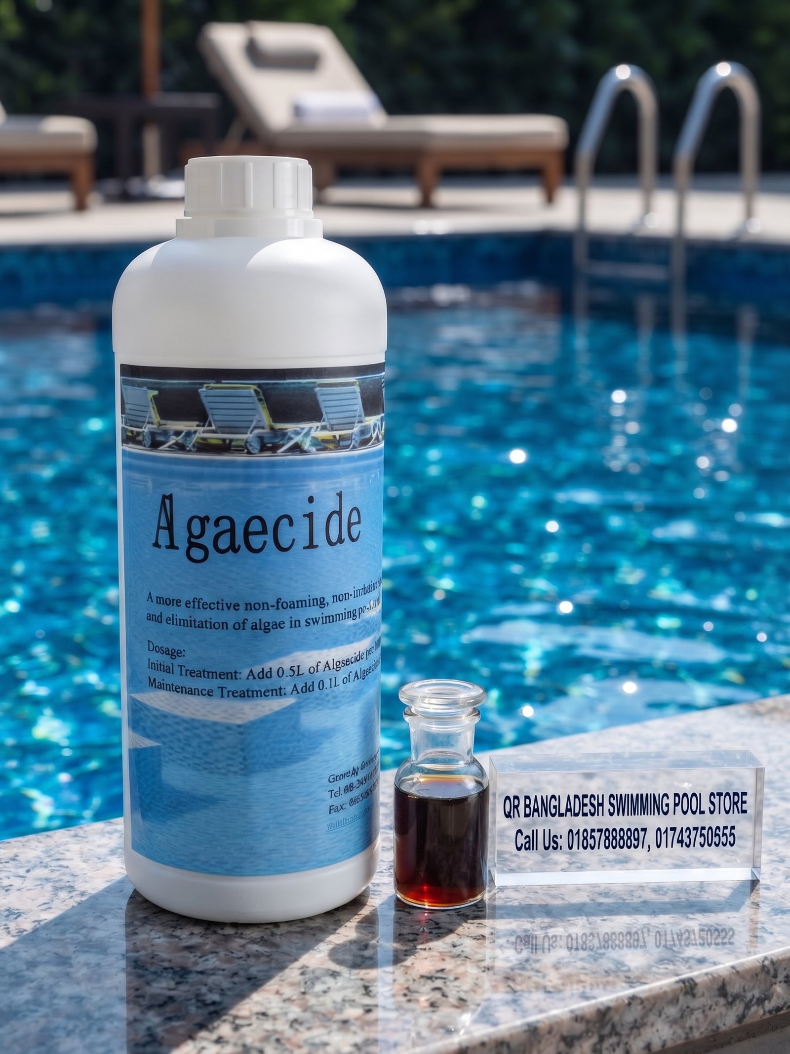 Algae Control Price in BD – Swimming Pool Algaecide 1 Liter Algae Control Price in BD – Swimming Pool Algaecide 1 Liter