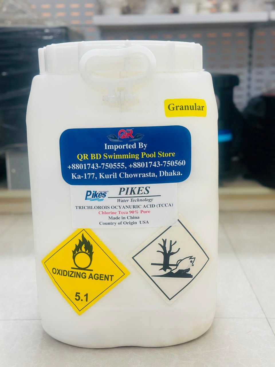 Chlorine TCCA 90% Price in BD Chlorine TCCA 90% Price in BD