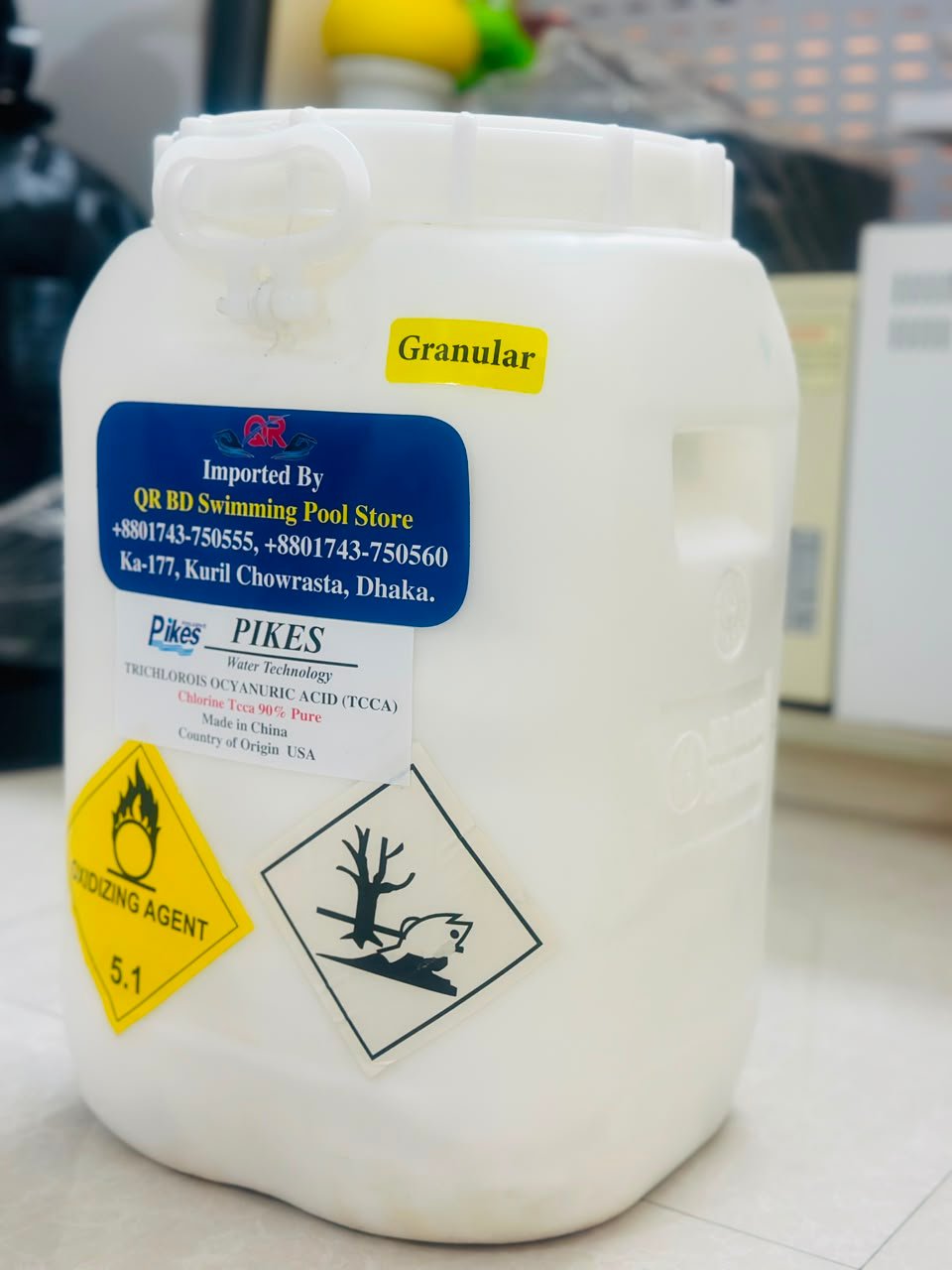 Chlorine TCCA 90% Price in BD Chlorine TCCA 90% Price in BD