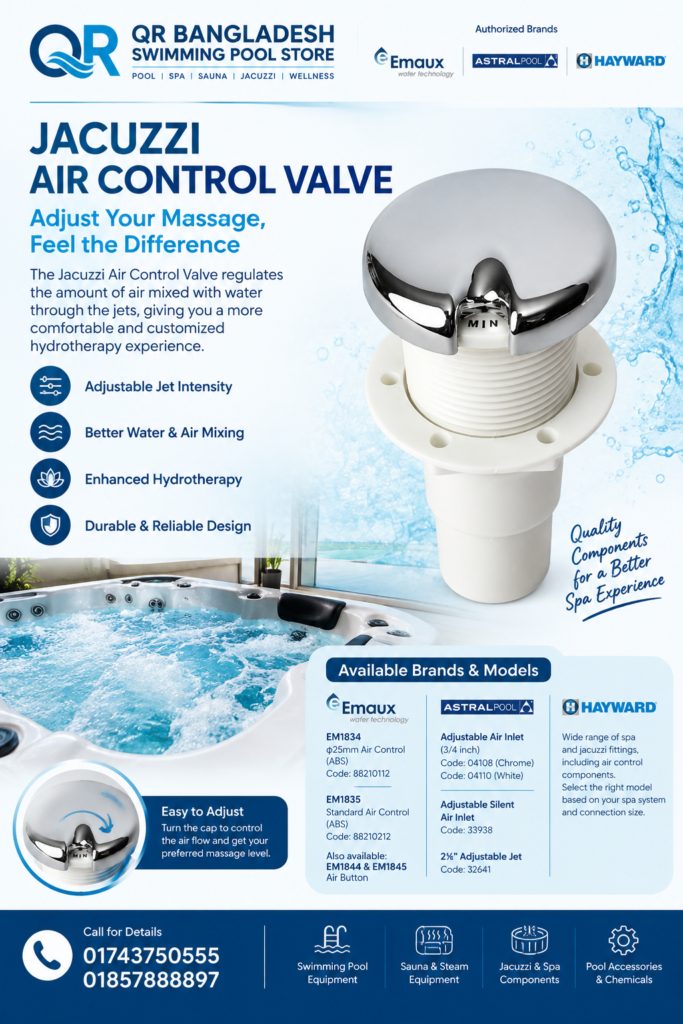 Jacuzzi Air Control Valve in Bangladesh
